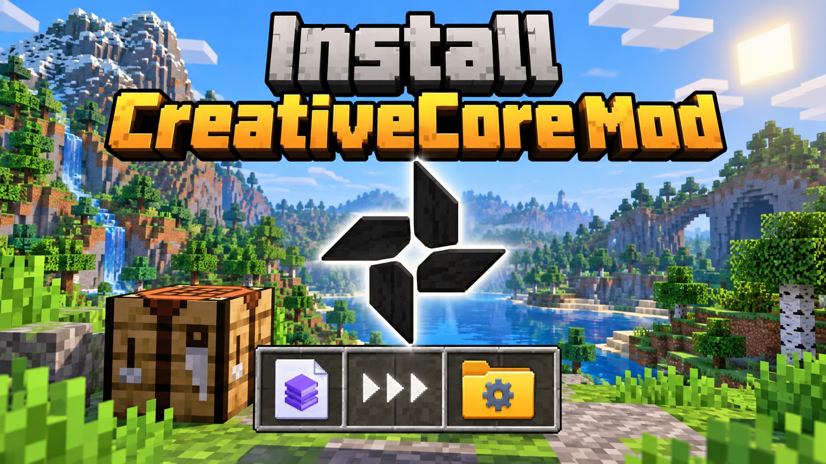 How to Install CreativeCore Mod in Minecraft: Step-by-Step Minecraft-style cover artwork