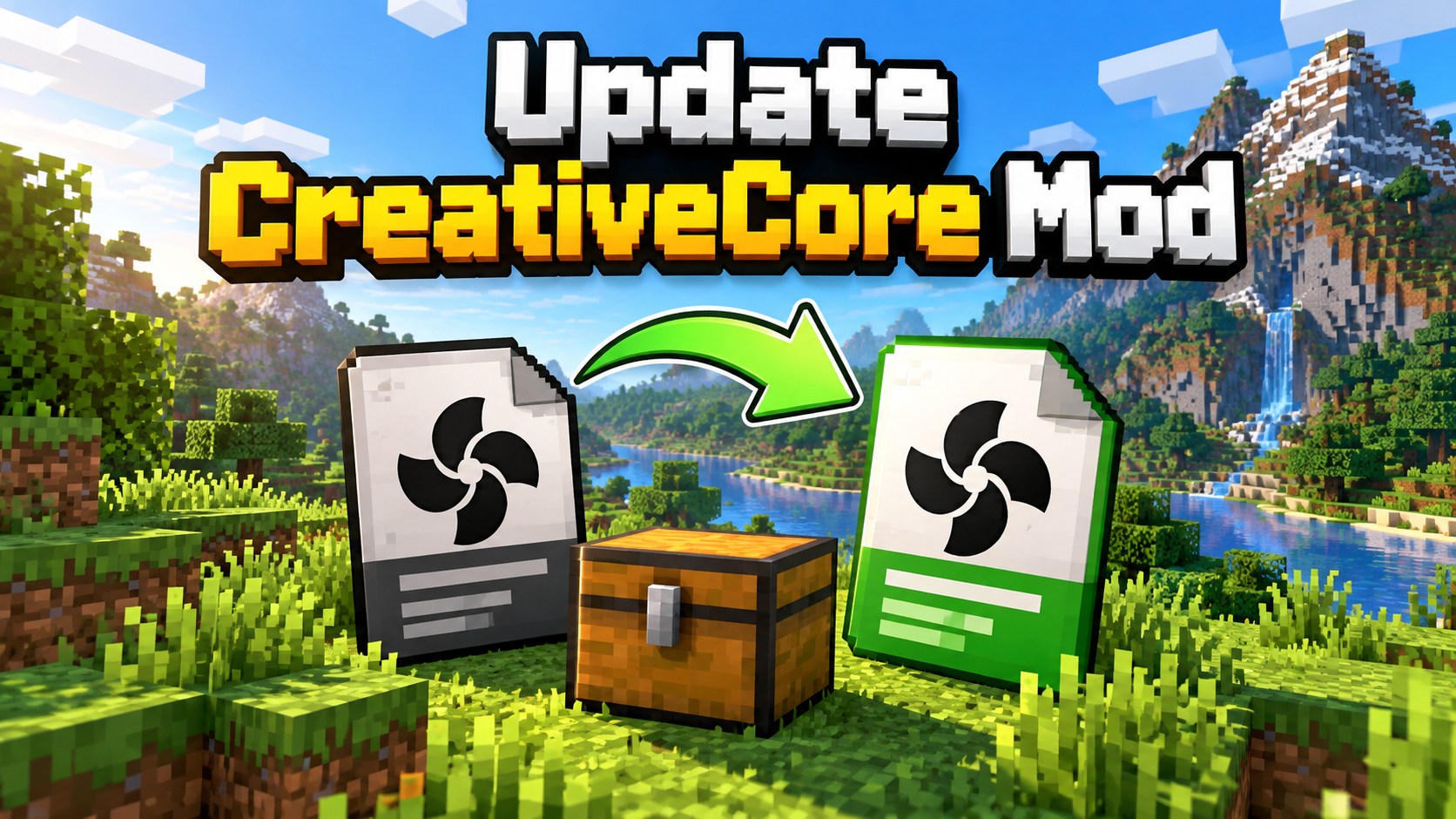 How to Update CreativeCore Mod Without Version Conflicts Minecraft-style cover artwork